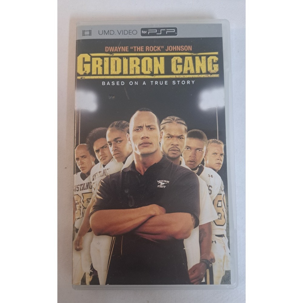 Gridiron Gang UMD Video PSP Movie Dwayne The Rock Johnson Complete